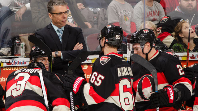 Senators fire head coach Dave Cameron
