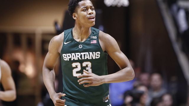 Michigan State freshman Deyonta Davis declares for 2016 NBA Draft