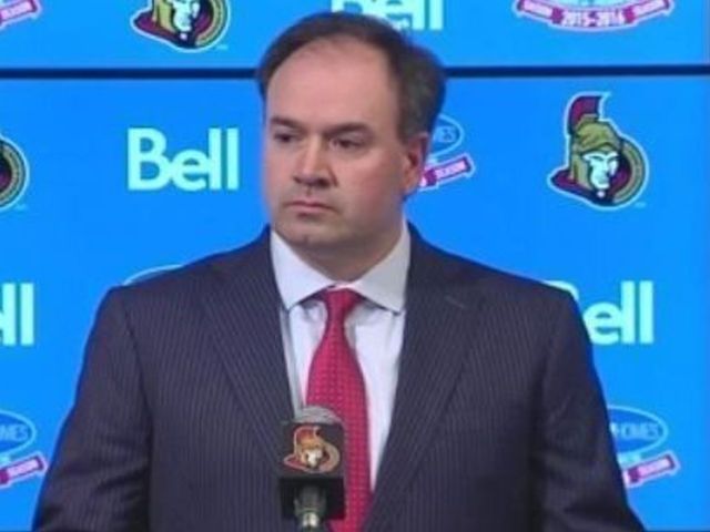 Senators GM cites defensive struggles behind coaching change