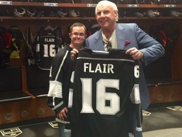 WWE stars gifted with custom Kings jerseys