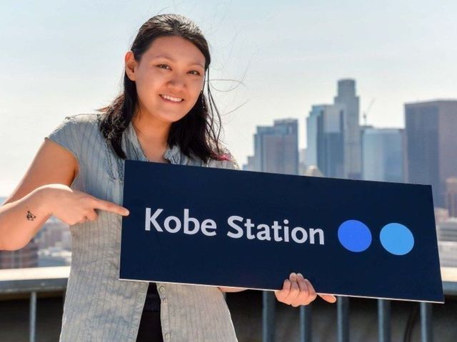L.A. Metro stop to become 'Kobe Station' Wednesday