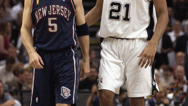 Duncan passes Kidd on all-time games played list