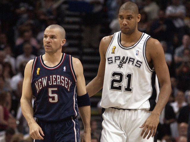 Duncan passes Kidd on all-time games played list
