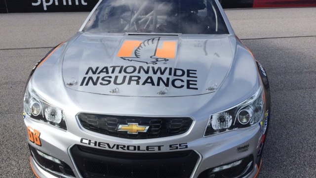 Earnhardt Jr. reveals retro 'Gray Ghost' to honor Buddy Baker