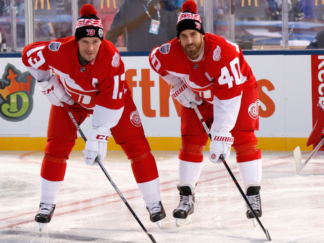Red Wings reunite Datsyuk, Zetterberg for Game 1