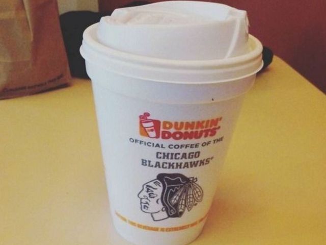 Blackhawks cups inadvertently sent to St. Louis Dunkin' Donuts location
