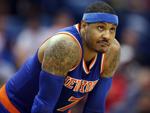 Melo tossed after getting 2 technicals arguing same call