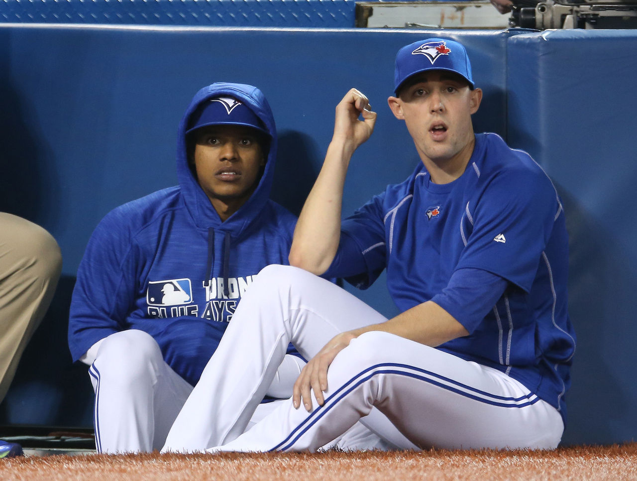 Download Marcus Stroman With Blue Baseball Cap Wallpaper