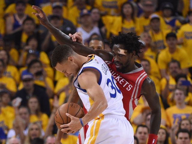 Tempers flare between Curry, Rockets' Beverley