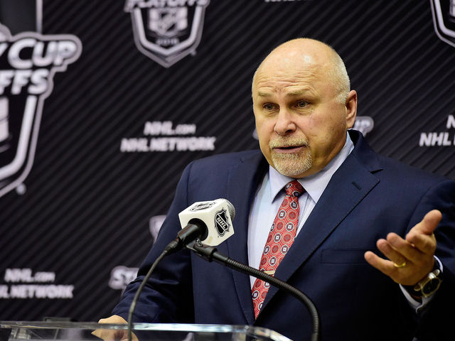 Capitals coach Trotz believes offside challenges are the 'right thing'