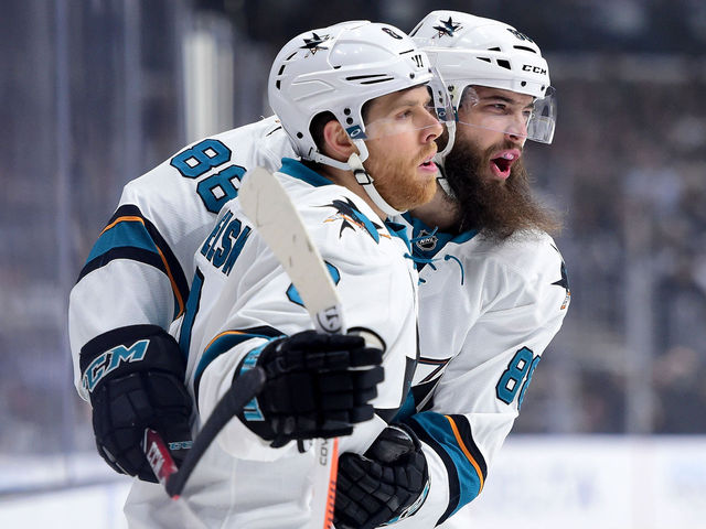 Pavelski leads Sharks to win over Kings, 2-0 series lead