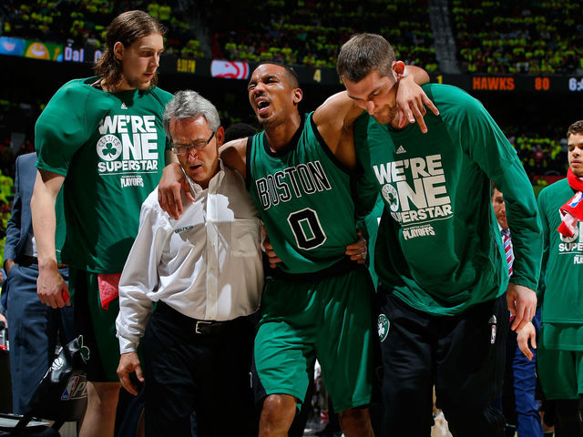 Celtics' Stevens: Bradley out for next 2 games vs. Hawks