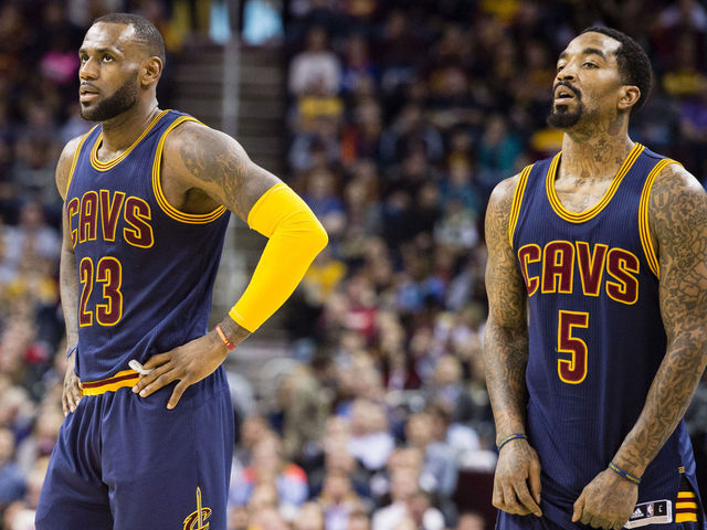 Watch: J.R. Smith throws awful Hail Mary to LeBron