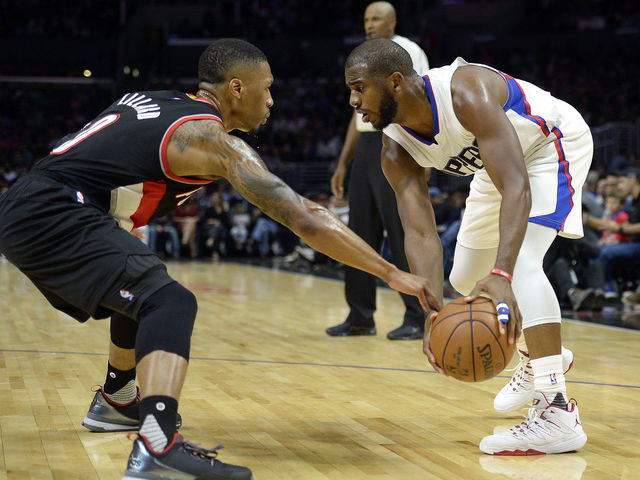 Chris paul shops damian lillard