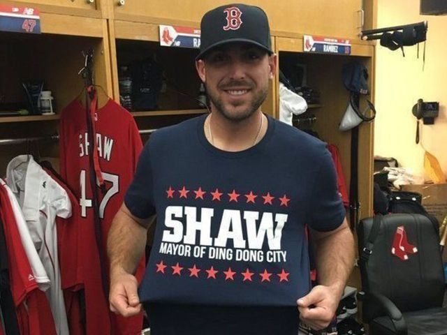 Travis Shaw earns new nickname after 1st HR of season