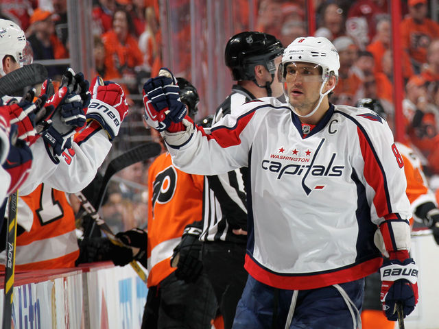 Ovechkin claims 1st place on Capitals all-time playoff scoring list