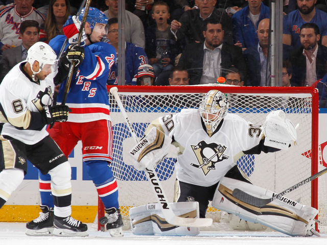 Rangers barely test rookie Murray as Penguins take series lead