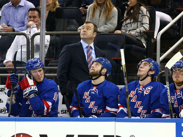 Rangers' Vigneault: 'We all wanted and expected more'