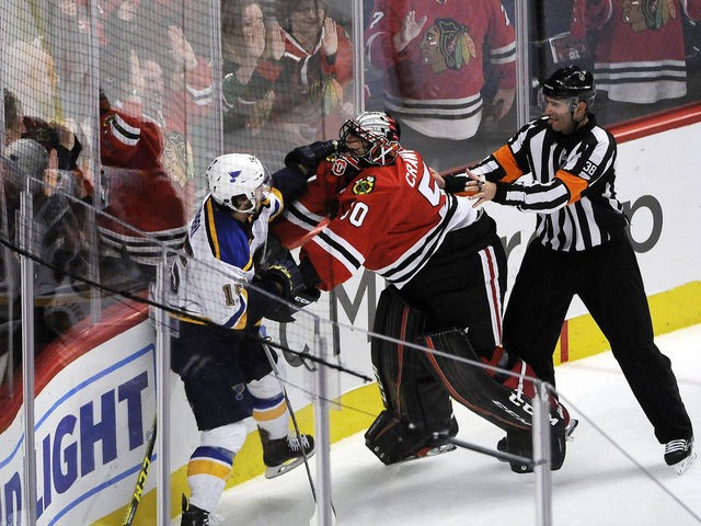Crawford went after Fabbri because he was 'pissed' about getting hit in head