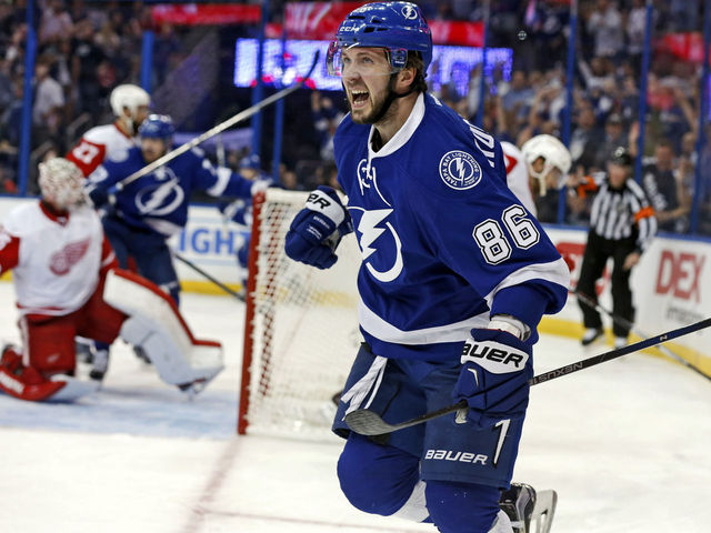Kucherov, Lightning haven't discussed new contract