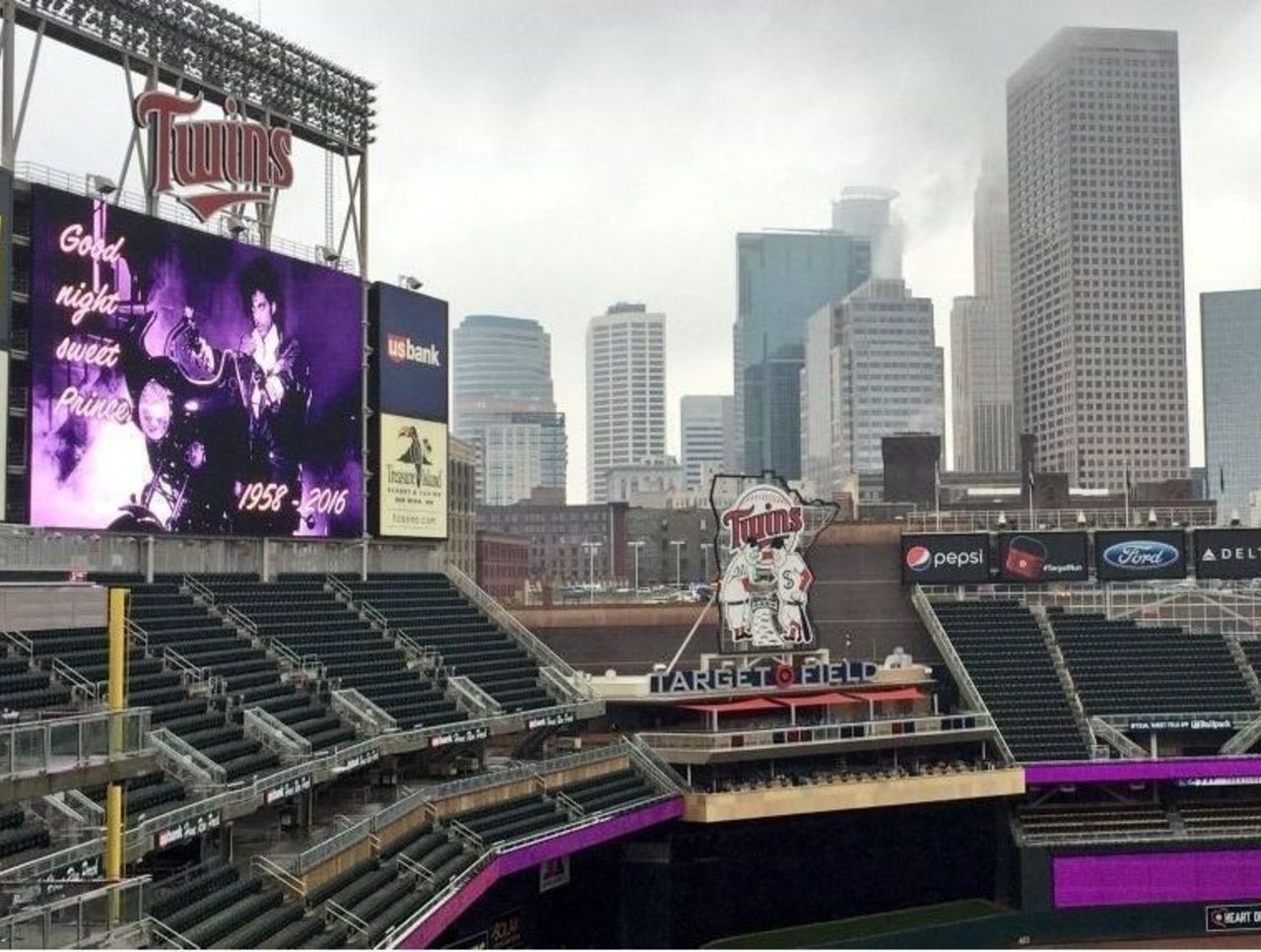 Minnesota Twins - Let's go crazy! Come on out to Prince