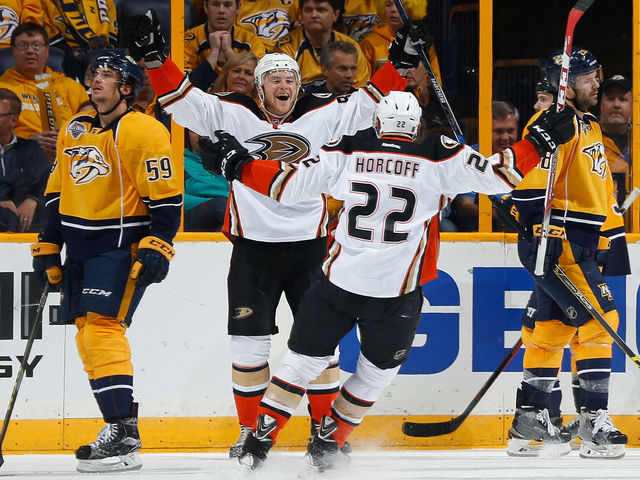 Ducks roll over Predators, knot series at 2
