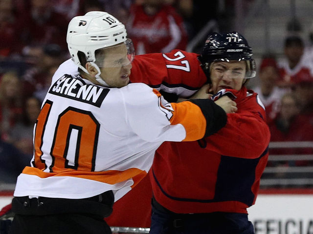 Oshie fought Schenn because he was the 'first one out there'