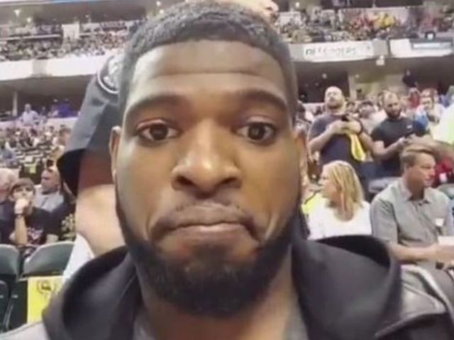P.K. Subban sits courtside in Indiana to cheer on Raptors