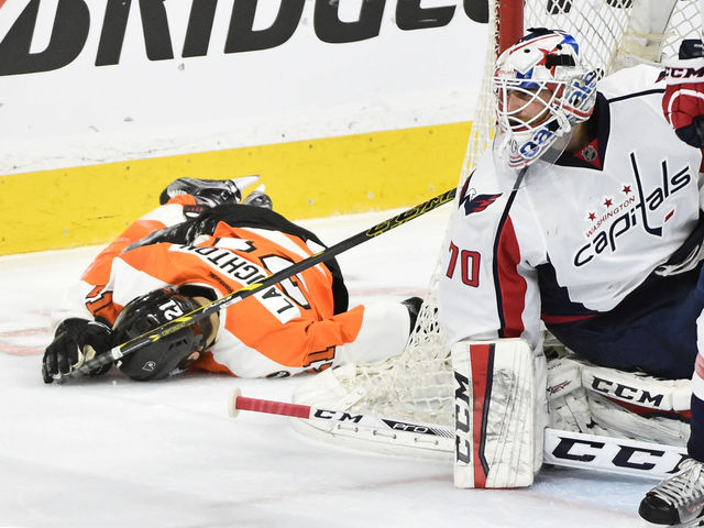 Flyers' Laughton expected to skate Monday, possible for potential Game 7