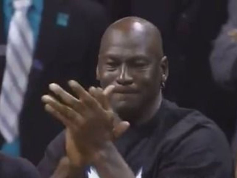 Watch: Happy Jordan replaces Crying Jordan following Hornets' Game 3 ...