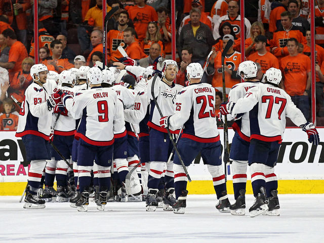 Capitals eliminate Flyers, will face Penguins in 2nd round