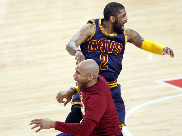 Watch: Kyrie Irving bids goodbye to Detroit after clutch stop