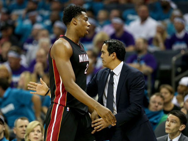 Whiteside questions officiating: 'This is the flop-offs'