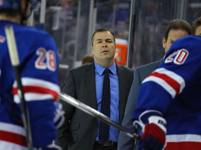 Rangers' Vigneault: 'There are definitely going to be some changes'
