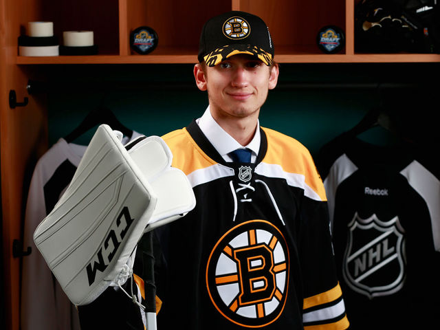 Bruins sign goalie Daniel Vladar to entry-level contract