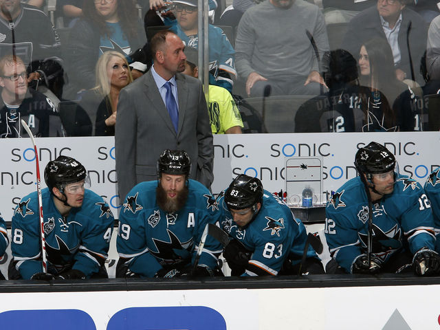 Sharks coach DeBoer was 'winging it' during 2012 Final run with Devils