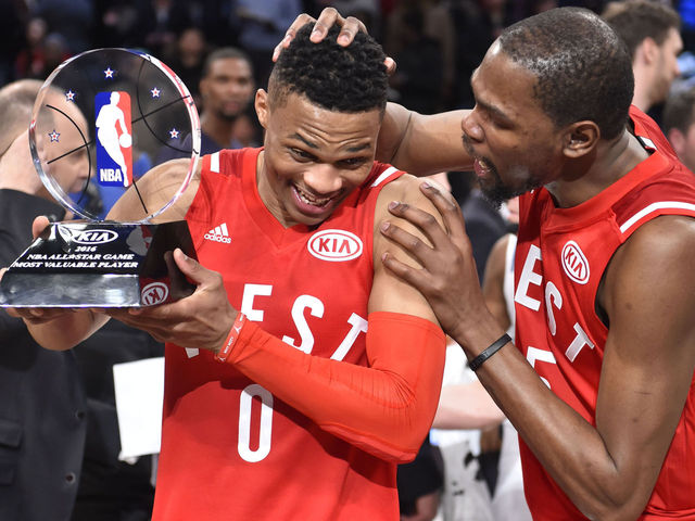 Westbrook: Durant's 'always gonna have my back and I'll always have his'