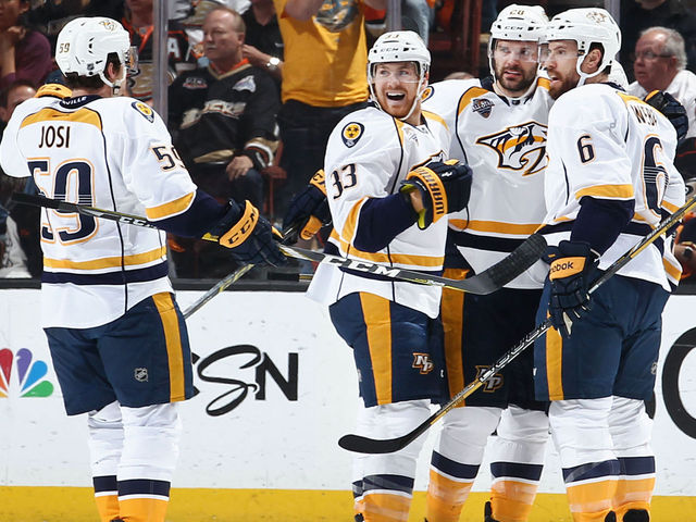 Predators defeat Ducks in Game 7, move on to face Sharks