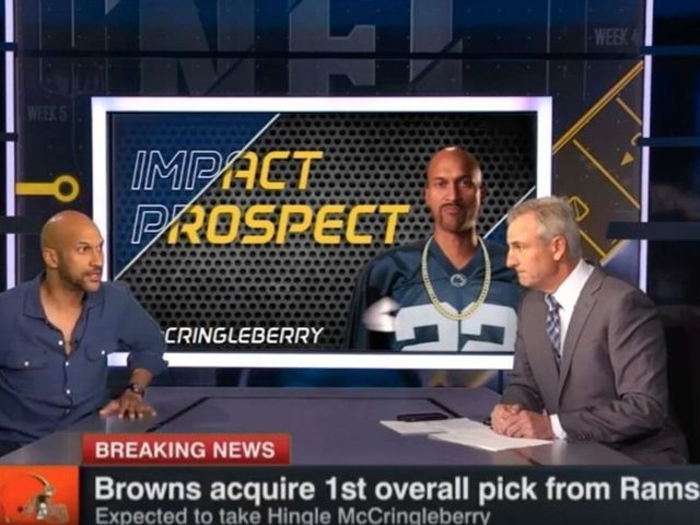 Key & Peele's Hingle McCringleberry reacts to being drafted by Browns