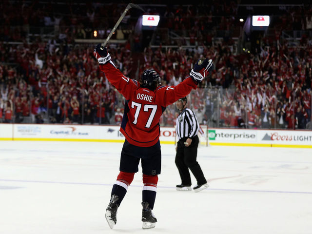 Capitals' Oshie on hat trick: 'That's kind of the stuff you dream about'