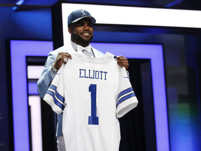 Cowboys' Elliott denies allegations he abused woman