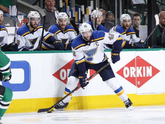 Blues' Backes admits Stars deserved Game 1