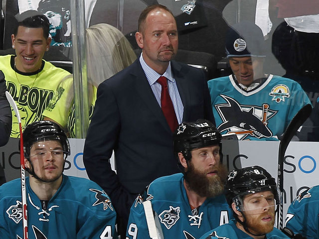Coach DeBoer: Sharks have a different identity