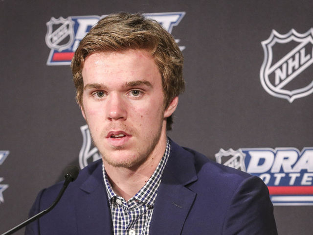McDavid advises Auston Matthews to 'smile no matter what' ahead of lottery