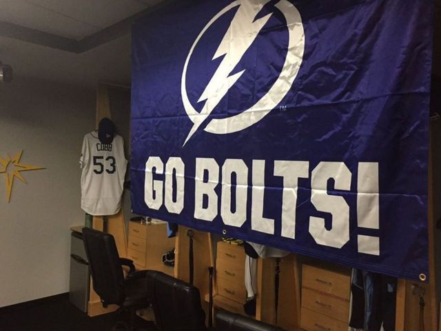 Rays wish Lightning luck ahead of Game 2