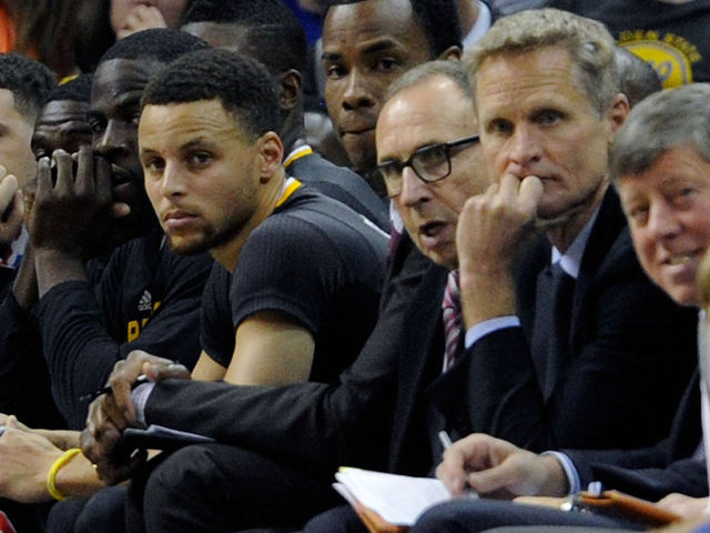 Kerr: 'Obviously not much of a chance' Curry plays Game 2