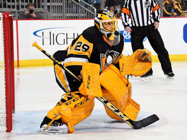 Fleury calls Pittsburgh 'home' as he empties locker for what could be last time