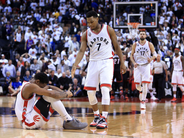 Raptors the 1st team to lose 5 straight Game 1s at home