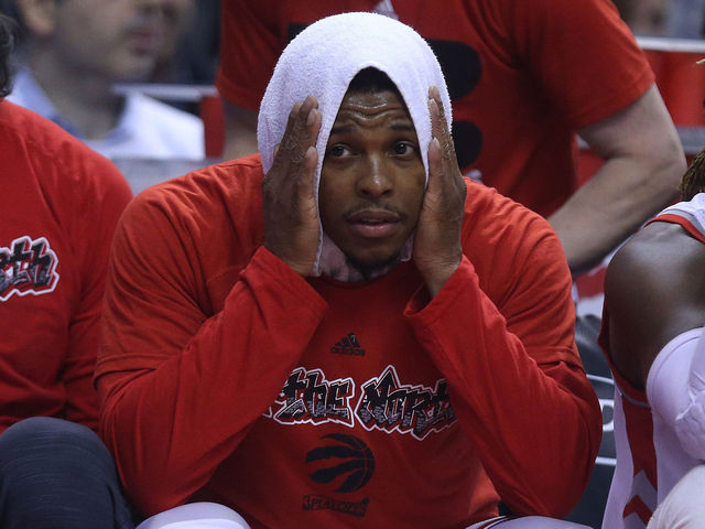 Irritated Lowry defends playoff performance
