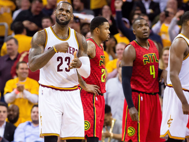 LeBron passes Duncan for 5th on all-time playoff scoring list